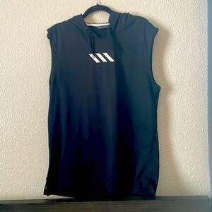 Sleeveless Adidas Hooded shirt